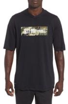 Men's Nike Dry Hooded T-shirt, Size - Black