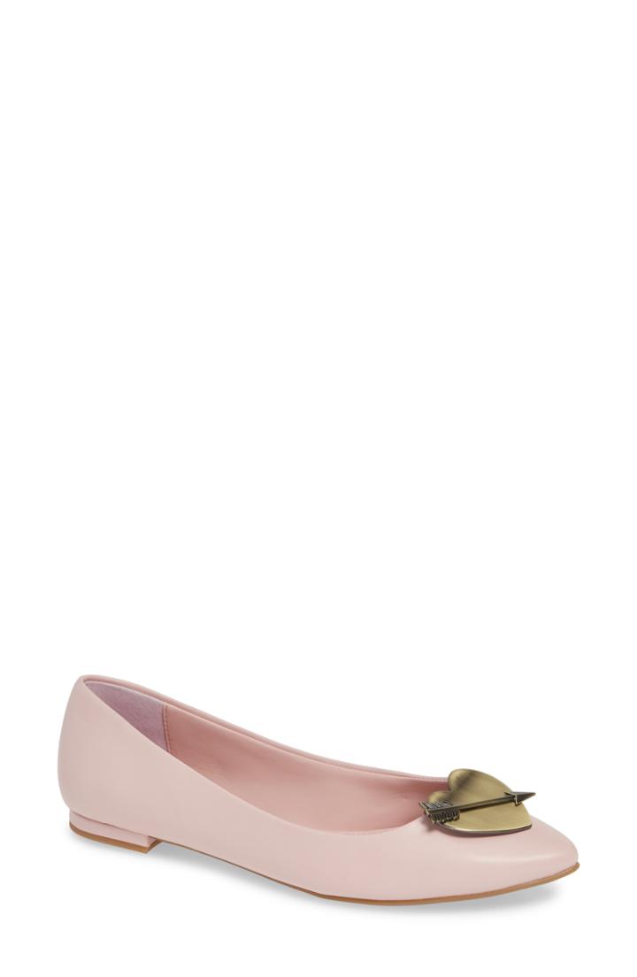 Women's Katy Perry Cupid Heart Flat M - Pink