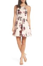 Women's Michael Michael Kors Smocked Ruffle Midi Dress