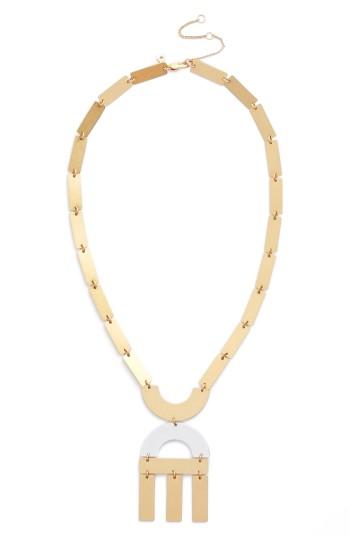 Women's Madewell Flatform Statement Necklace