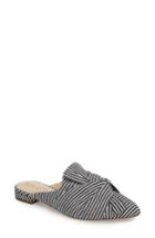 Women's Sole Society Pear Knotted Mule .5 M - Black