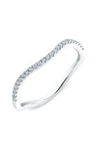 Women's Bony Levy Stackable Wavy Diamond Ring (nordstrom Exclusive)