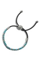 Men's John Hardy Men's Turquoise Bead Pull-though Bracelet