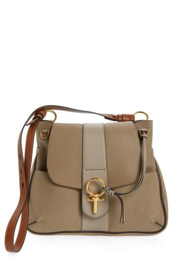 Chloe Medium Lexa Leather Shoulder Bag -