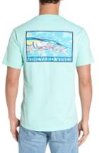 Men's Vineyard Vines Tri Fish Pocket T-shirt, Size - Blue