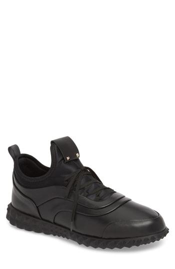 Men's Valentino Garavani Bodytech Sneaker Us / 39eu - Black
