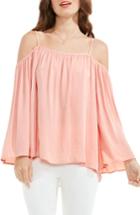 Women's Vince Camuto Off The Shoulder Blouse - Coral