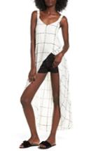Women's Leith Walk Thru High/low Tank - Ivory