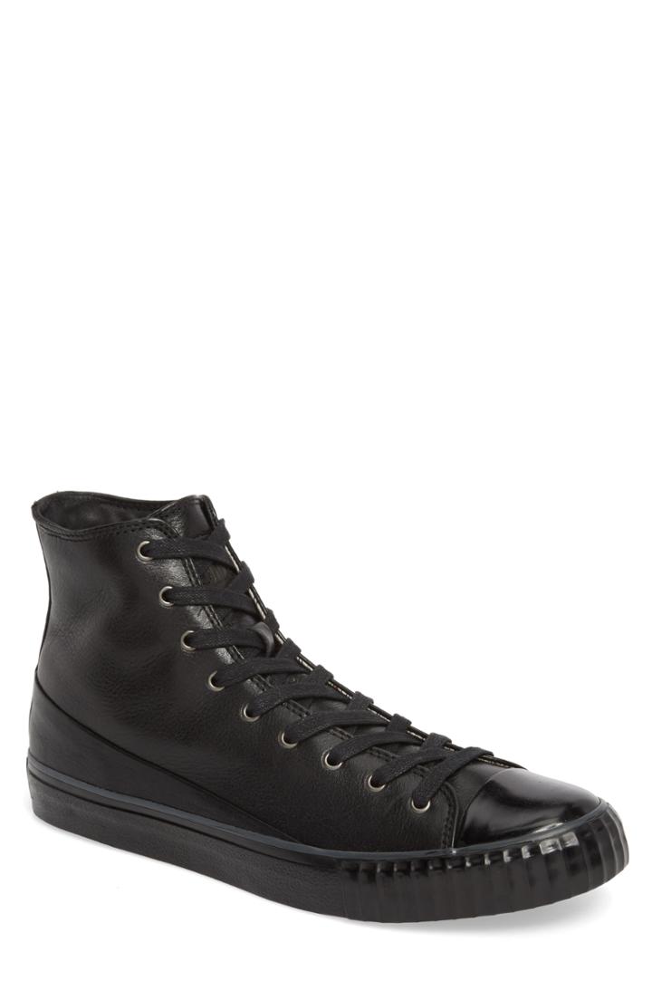Men's John Varvatos Collection Bootleg High Top Sneaker M - Black