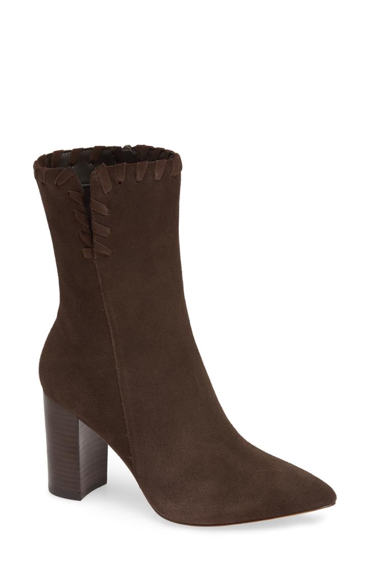 Women's Something Navy Camilla Bootie M - Brown