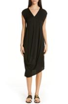 Women's Zero + Maria Cornejo Loop Drape Dress - Black