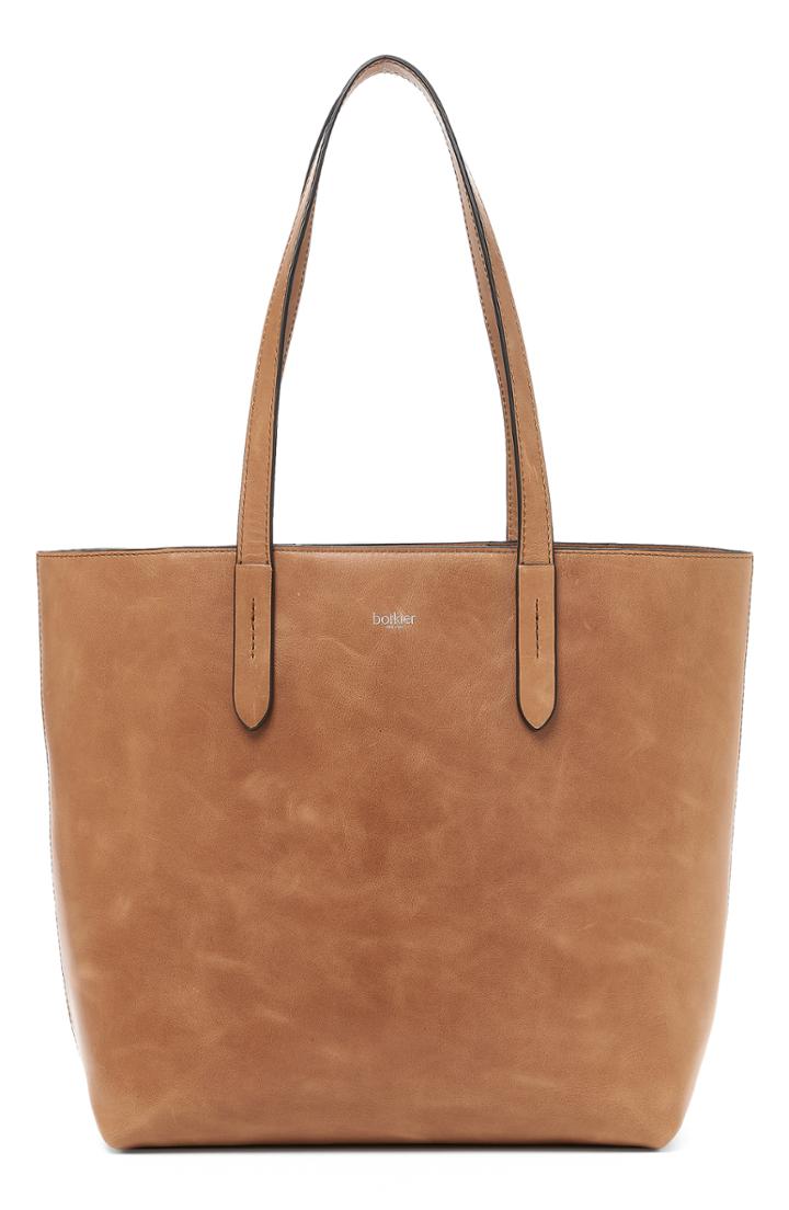 Botkier Highline Leather Tote - Beige