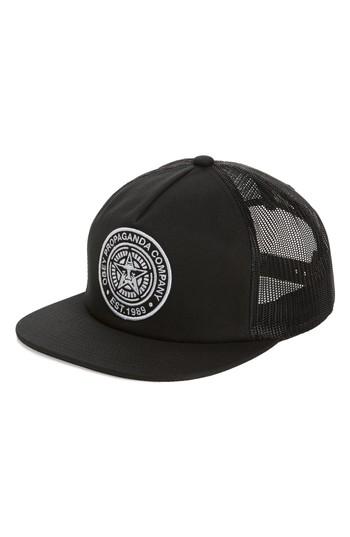 Men's Obey Established 89 Ii Trucker Cap - Black