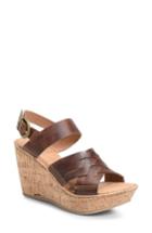 Women's B?rn Surya Wedge Sandal M - Brown