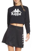 Women's Kappa Authentic Crop Sweatshirt - Black