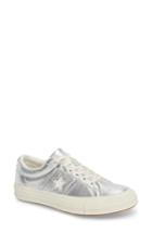 Women's Converse One Star Heavy Metal Low Top Sneaker .5 M - Metallic