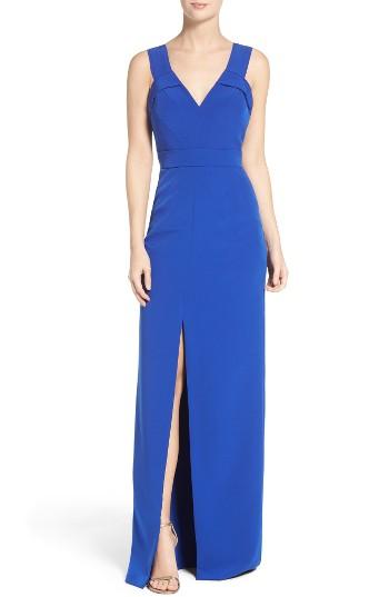 Women's Aidan Mattox Column Gown