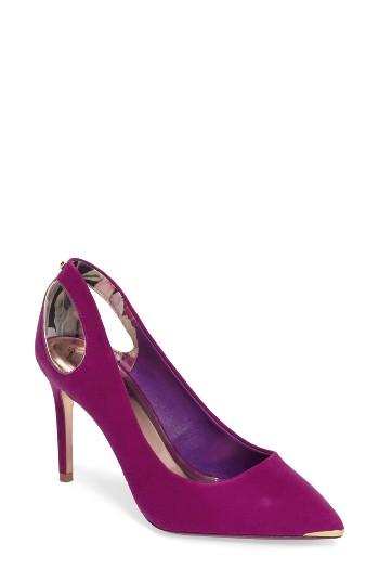 Women's Ted Baker London Jesamin Cutout Pump .5 M - Pink
