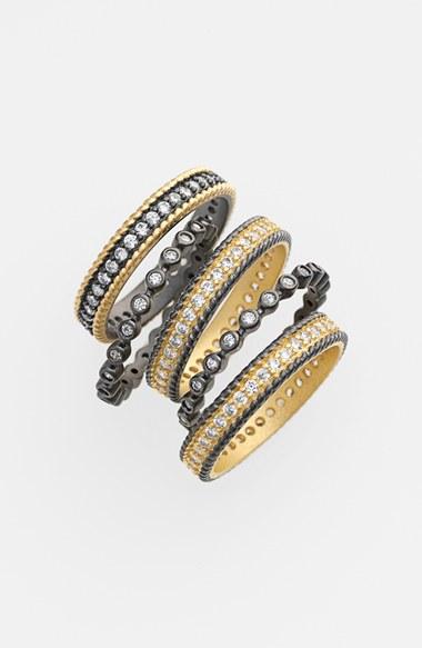 Women's Freida Rothman 'the Standards' Stackable Rings (set Of 5)
