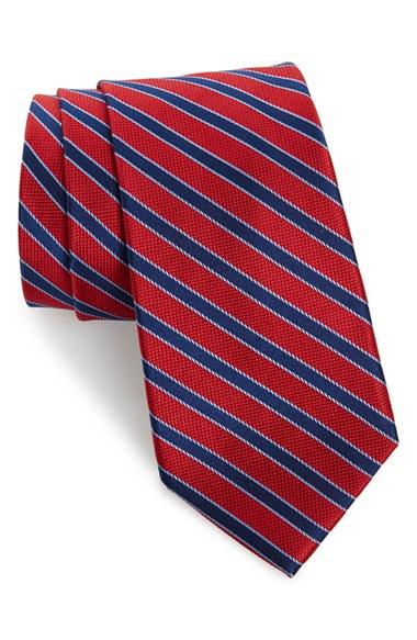Men's Nordstrom Men's Shop 'marvelous Stripe' Silk Tie