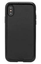Sonix Black Patent Faux Leather Iphone X Case - Black
