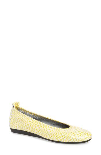 Women's Arche Laius Popa Flat Us / 39eu - Yellow