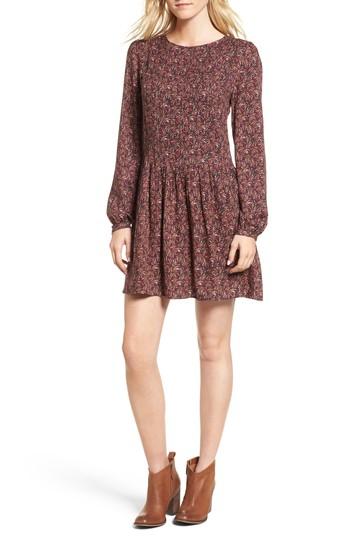 Women's Hinge Pintuck Minidress - Grey