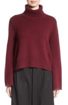 Women's Co Bell Sleeve Wool & Cashmere Sweater - Burgundy