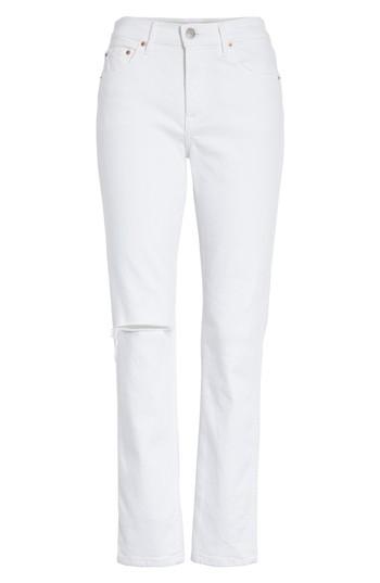 Women's Grlfrnd Naomi High Waist Skinny Jeans - White