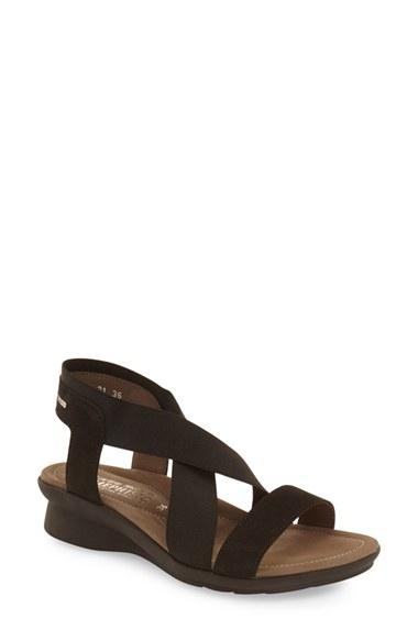 Women's Mephisto 'pastora' Sandal M - Black