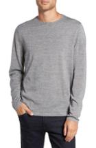 Men's Calibrate Merino Blend Crewneck Sweater, Size - Grey