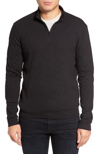 Men's Boss Sidney Quarter Zip Pullover