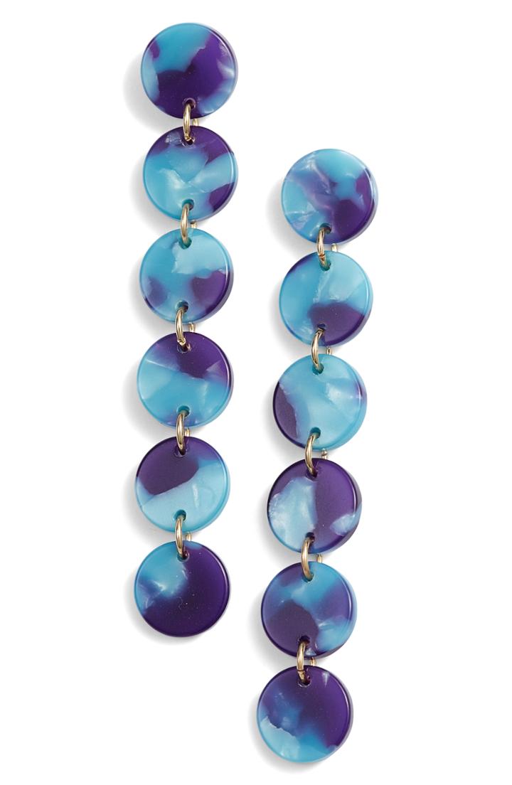 Women's Lele Sadoughi Circle Garland Drop Earrings (nordstrom Exclusive)