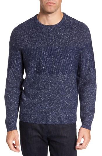 Men's Nordstrom Men's Shop Marled Fisherman Sweater