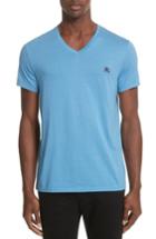 Men's Burberry Jadford Standard Fit V-neck Tee - Blue