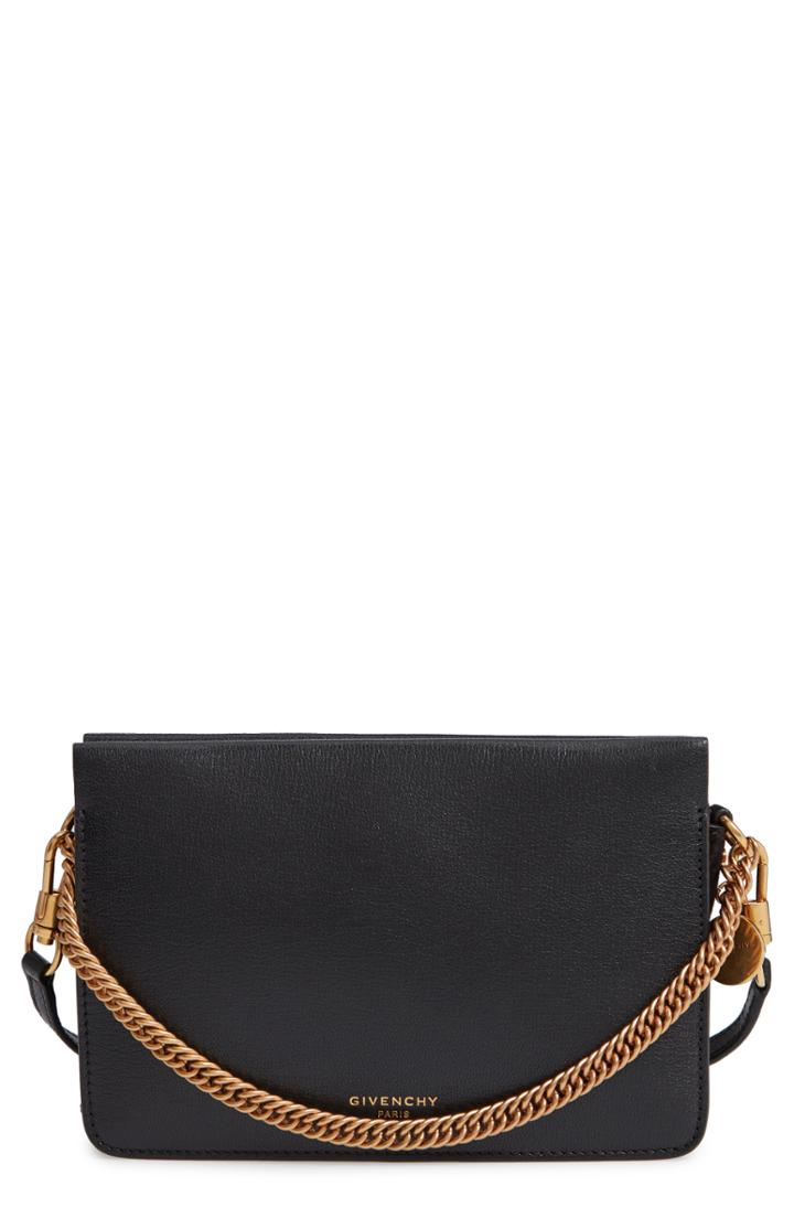 Givenchy Cross 3 Leather Crossbody Bag -