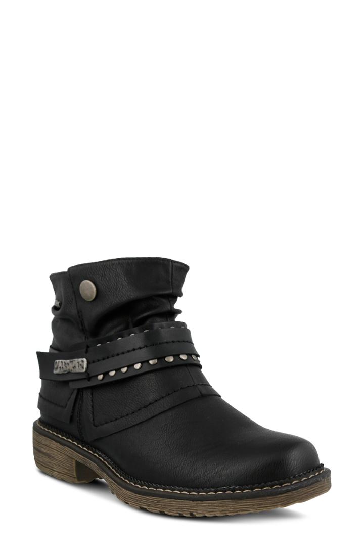 Women's Spring Step Murna Bootie .5-7us / 37eu - Black