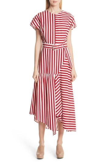 Women's Rachel Comey Steady Asymmetrical Dress - Red