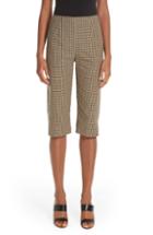 Women's Simon Miller X Paramount Grease Plaid Capri Pants - White