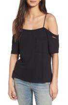 Women's Treasure & Bond Distressed Off The Shoulder Top