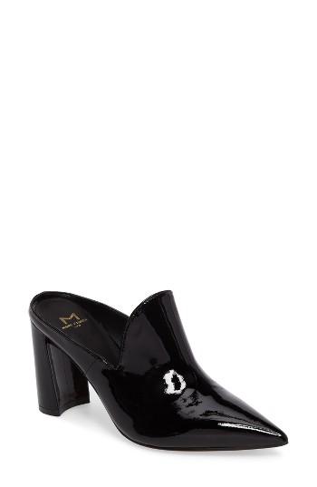 Women's Marc Fisher D Hilda Pointy Toe Mule, Size 5 M - Black