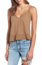 Women's Ten Sixty Sherman Flare Hem Tank Top - Beige