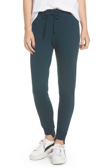 Women's Pam & Gela Step Hem Sweatpants, Size - Blue/green