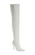 Women's Jeffrey Campbell Galactic Thigh High Boot .5 M - White