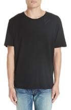 Men's Saint Laurent Embroidered Logo T-shirt