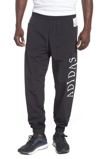 Men's Adidas Planetoid Track Pants - Black