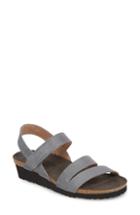 Women's Naot Kayla Wedge Sandal Us / 38eu - Grey