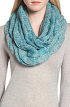 Women's Cc Knit Infinity Scarf, Size - Blue