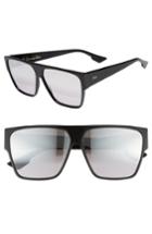 Women's Christian Dior 62mm Flat Top Square Sunglasses - Black