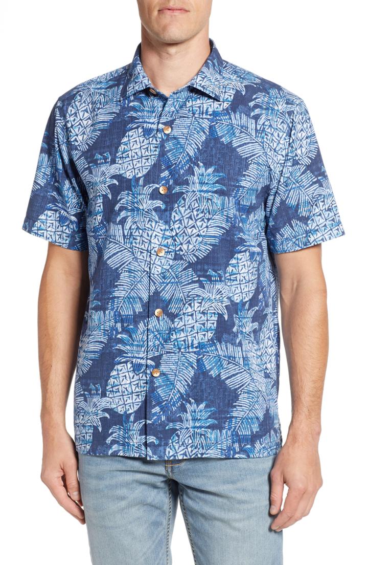 Men's Tommy Bahama Coastal Colada Silk Blend Camp Shirt
